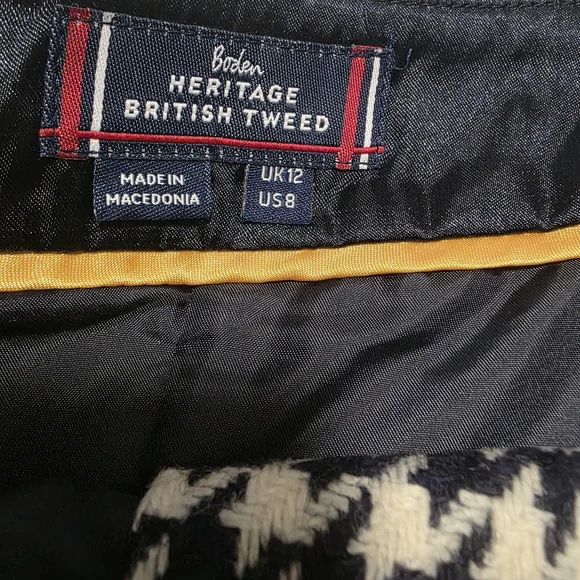 Boden Heritage Tweed Kilt Skirt - Picture 6 of 8